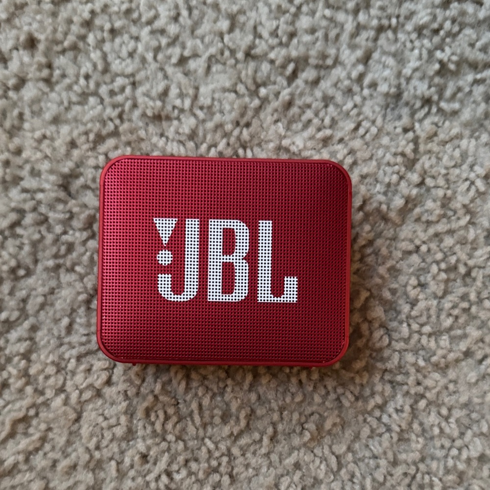 JBL GO2 - Waterproof Ultra Portable Bluetooth Speaker - Red